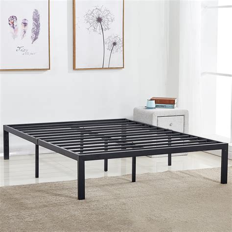 metal queen bed frame for box spring and mattress|queen size box spring only.